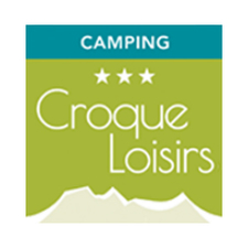 Logo camping croque loisirs