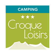 Logo camping croque loisirs Logo camping croque loisirs